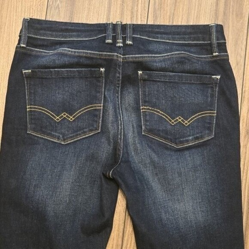 Mint Velvet NWOT Love Me Tender Dark Wash Studded Skinny Jeans Indigo 12R